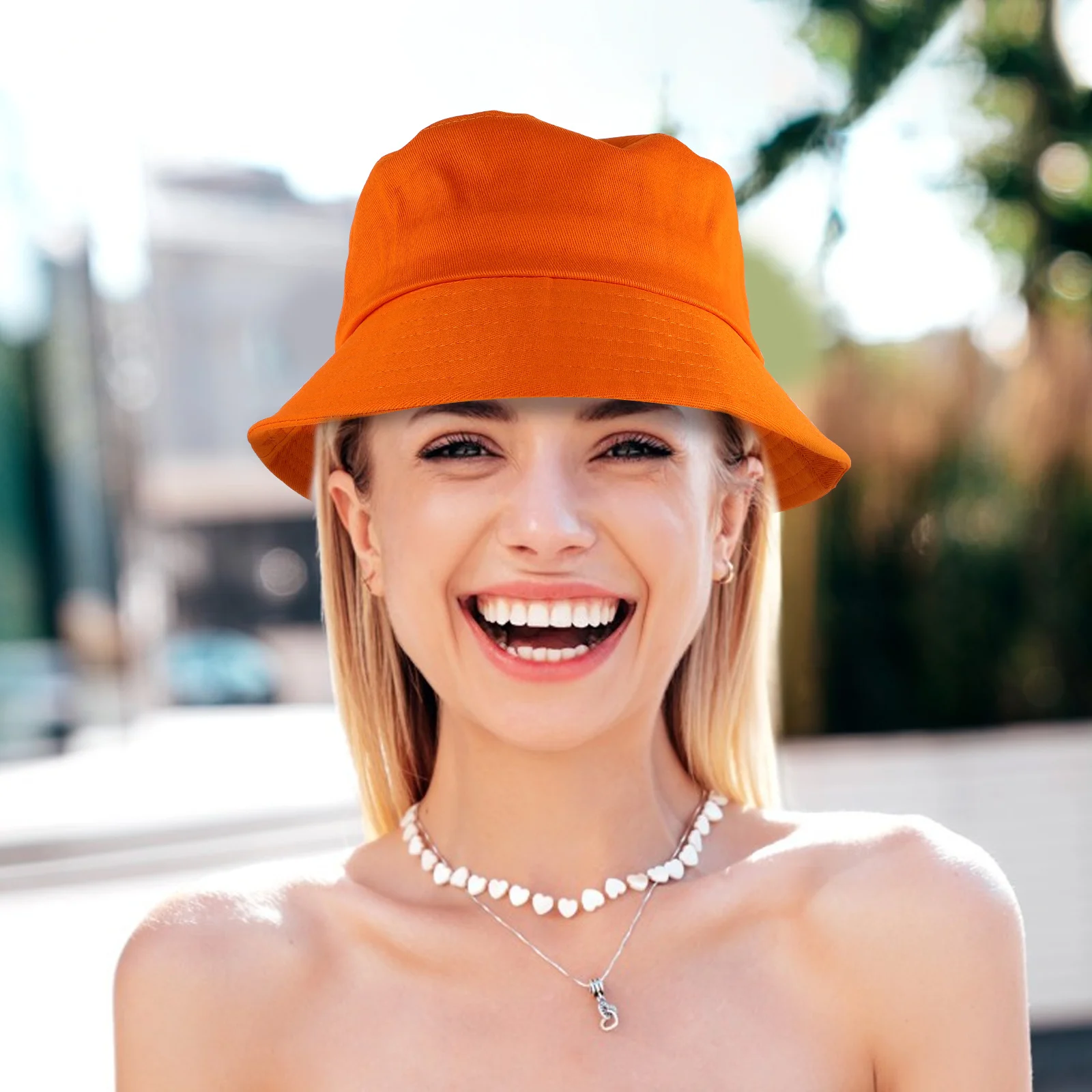 

Cotton Summer Bucket Hat Foldable Sun Protection Travel Outdoor Beach Fishing Camping Hunting Hat for Women Men