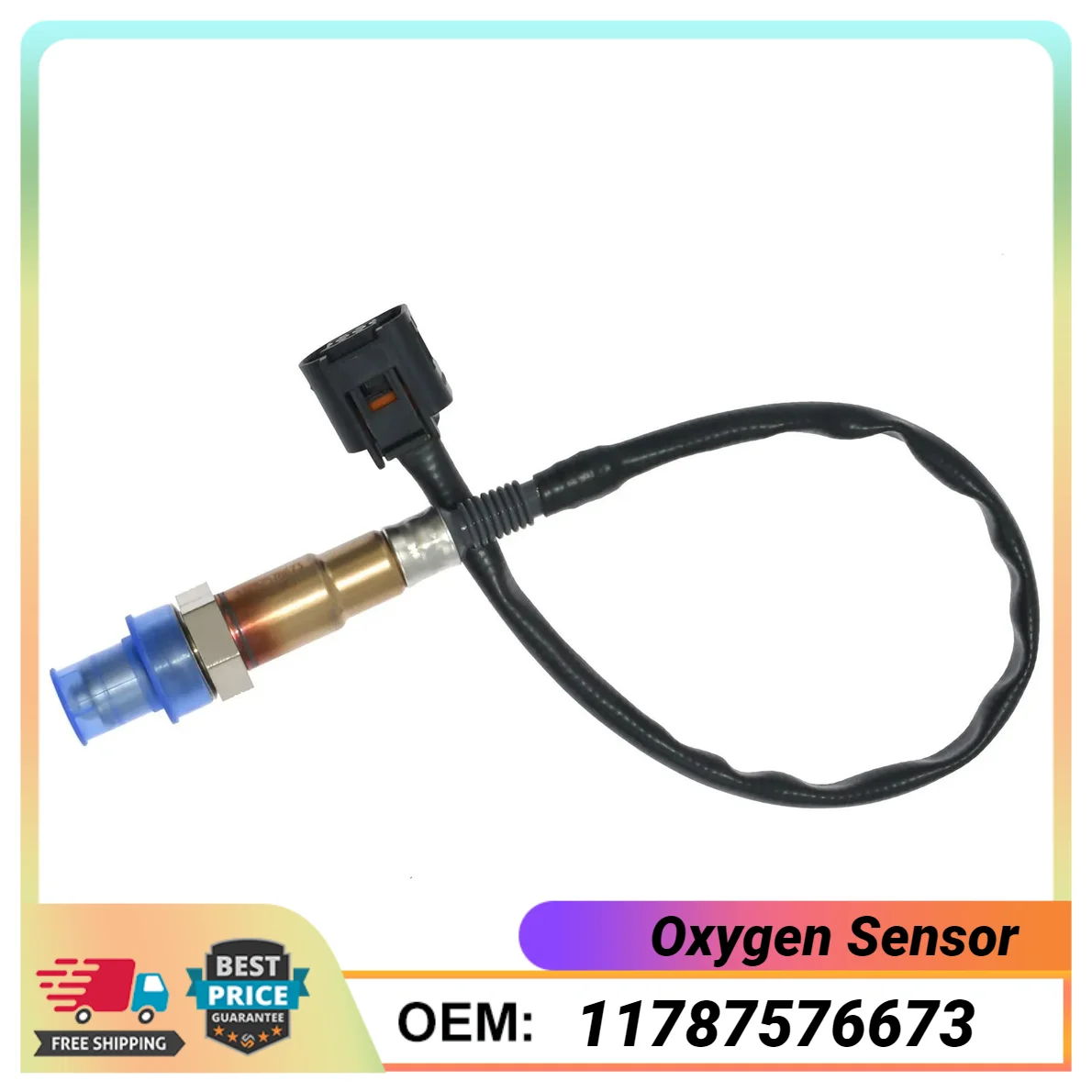 1PCS Oxygen Sensor 11787576673 For Rolls-Royce Wraith 2013-2019, Ghost 2009-2019, Dawn 2016-2019, Mini Paceman 2012-2016