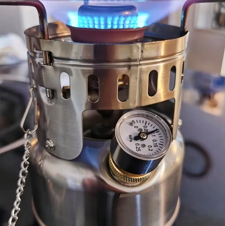 DIY Pressure Gauge Cap for G43S Stove M14x1.0 G1/8 0.25MPa