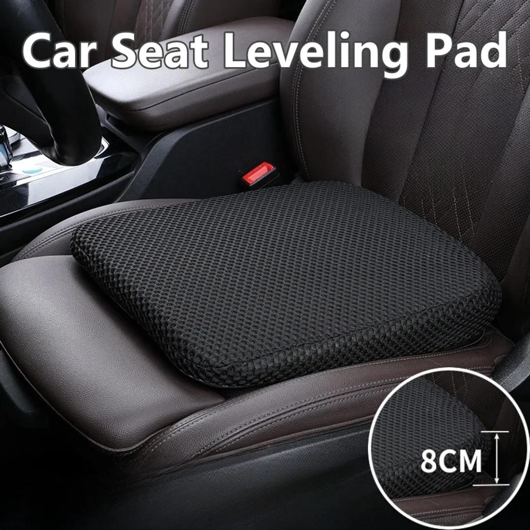 

Car Booster Seat Cushion Heightening Height Boost Mat Breathable Portable Car Wedge Seat Pad Fatigue Relief Suitable For Cars