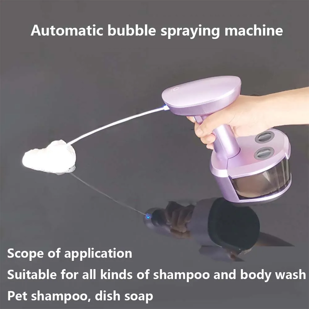 Foam Spray Machine Automatic Foam Soap Dispenser Intelligent Foaming Device Hair Washing Machine