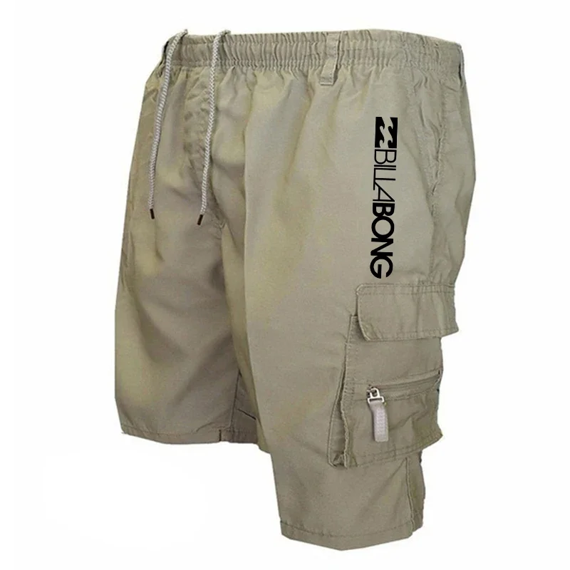 2024 Summer Hot Sale Mens Cargo Shorts Bermuda High Quality Hot Sale Multi-pocket Casual Male\'s Outdoor Short Pants Cargo Shorts