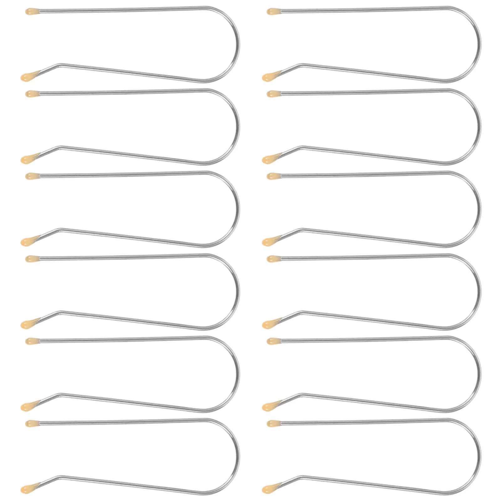 

20 шт., сменные зажимы для горячих роликов, прочные металлические U-образные зажимы для завивки волос для укладки волос, аксессуары для домашних горячих бигуди
