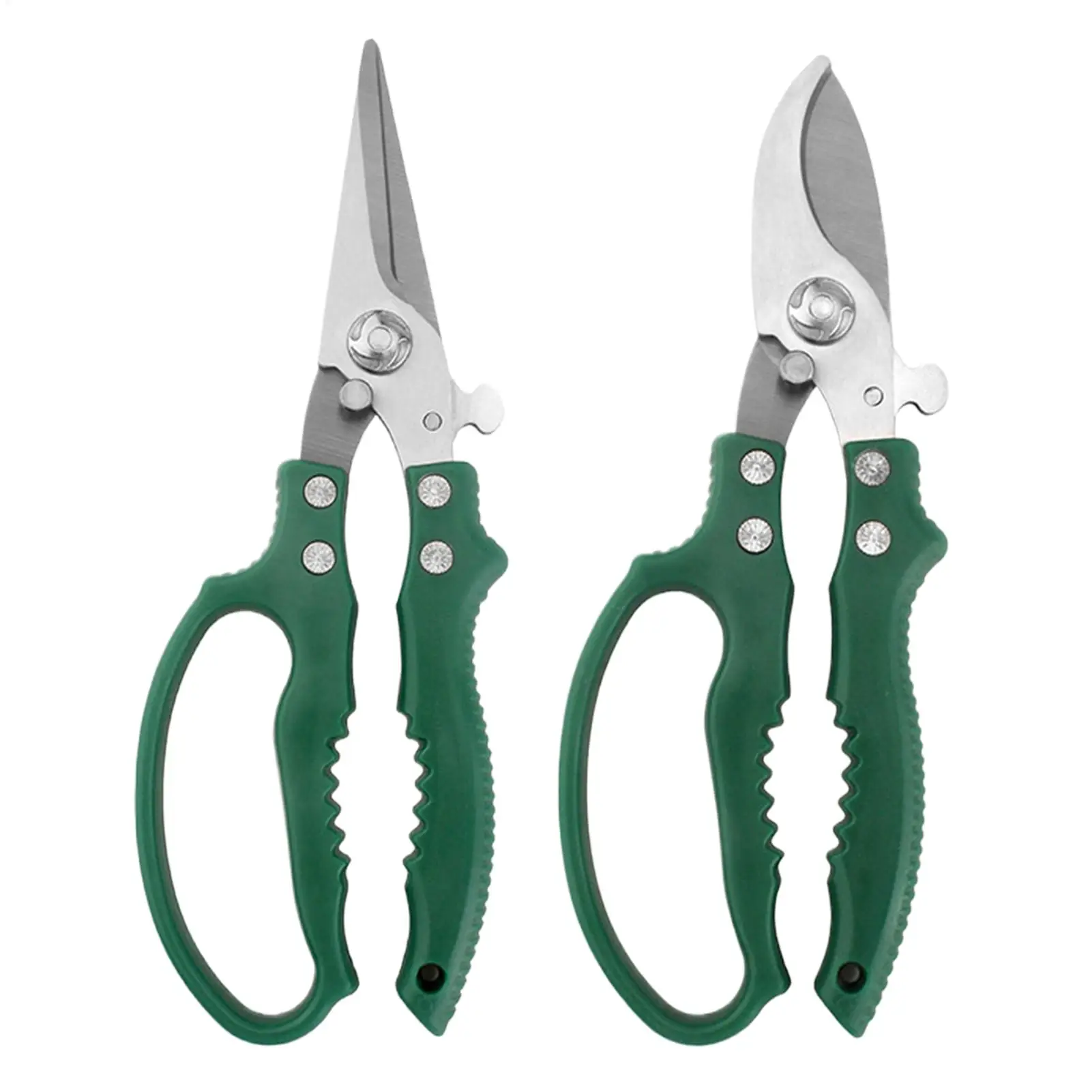 剪定鋏ヘビーデューティハンドヘルド剪定鋏ステンレス鋼園芸ハンドツール芝生庭屋外草移植造園用