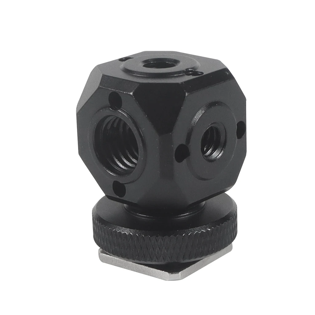 Mini Magic Cube Transfer Schraube Löcher ARRI 1/4 "3/8" Adapter für GoPro DSLR Kameras Käfig Flash Mikrofon Monitor stativ Halterung – Detail 22