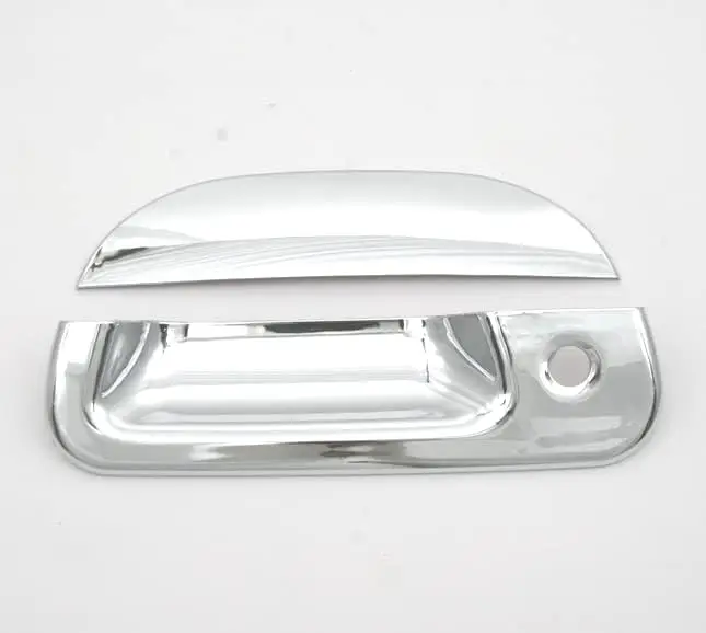 Chrome Plated Tailgate Handle Covers For 97-03 Ford F150 / 99-07 Ford F250 F350 F450 F550 Super Duty / 02-06 Explorer Sport Trac