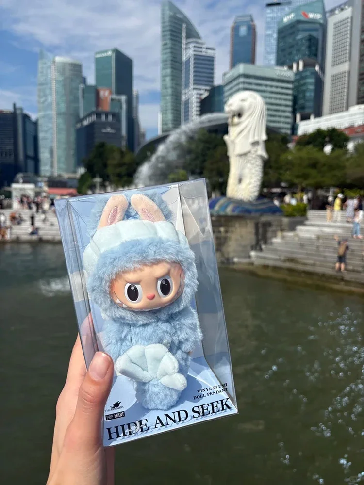 

POPMART Thai Limited Edition and Singapore Restrictions LABUBU Blind Box Toy Cute and Interesting Toy Surprise Collection Gift