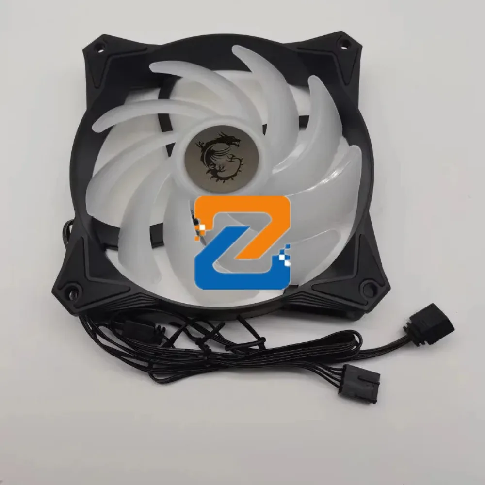 APA1225M12 1500-2500 RPM PWM Range FOR MSI MAG CORELIQUID 240R 360R Whispering Noise Frost Integrated RGB CPU Water Fan