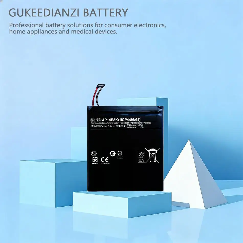 

Надежная аккумуляторная батарея премиум-класса 3520 мАч для Acer Iconia One 7 B1-750 AP14E8K