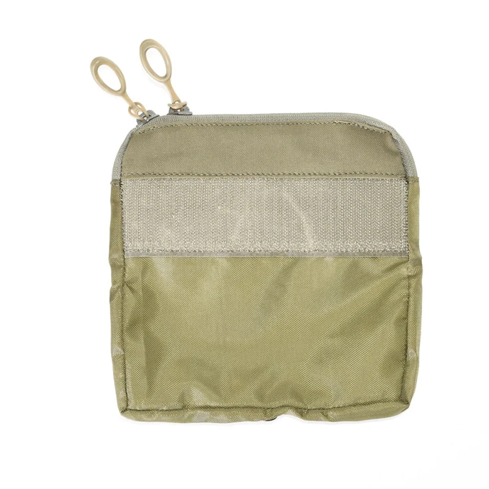 Chaleco deportivo al aire libre, bolsa con Panel frontal, insertar Samll/medio bolsillo, bolsa con cremallera integrada