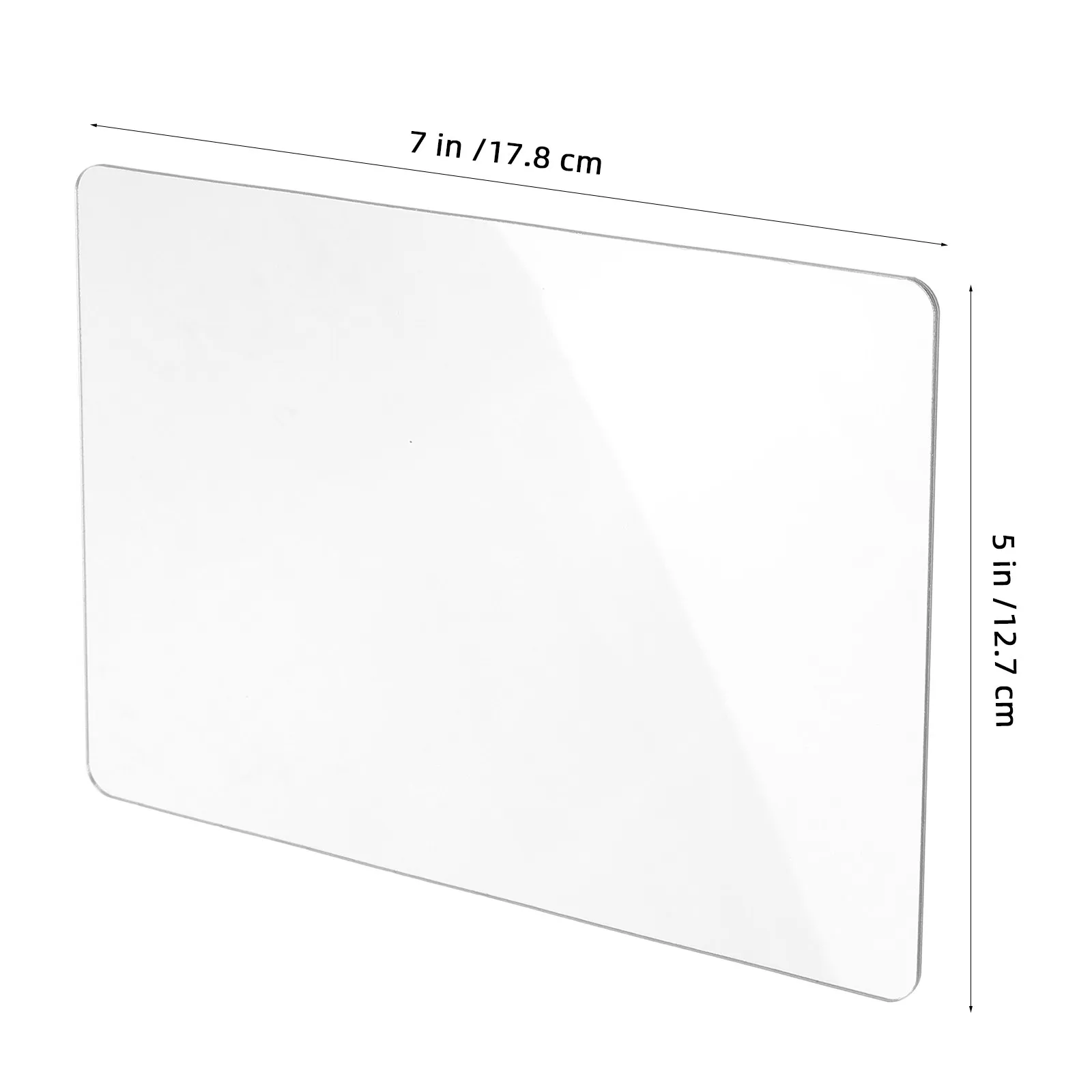 Acrylic Magnetic Locker Mirror for School and Gym Lockers Small Lightweight Shatterproof Mirror for Quick Makeup Touch Ups