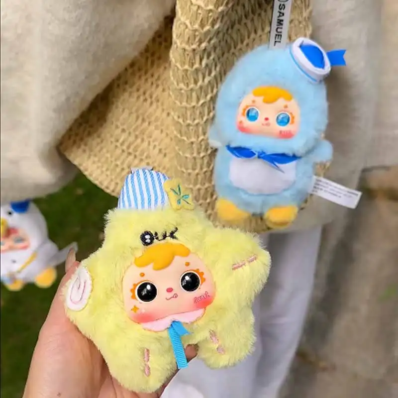 صموئيل المحيط حكاية سلسلة صندوق أعمى اللعب عشوائي العين نمط لطيف الدمى رائعة المفاتيح الديكور صندوق غامض مفاجأة متعة الهدايا