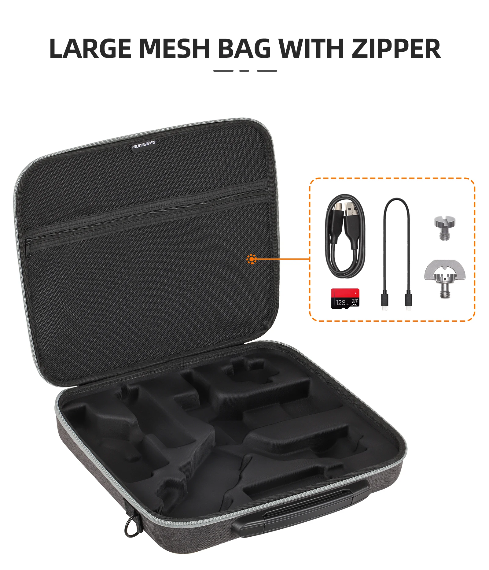 for DJI RS 4 Mini Kit Storage Bag Handheld Stabilizer Carrying Case Protective Camera Accessories