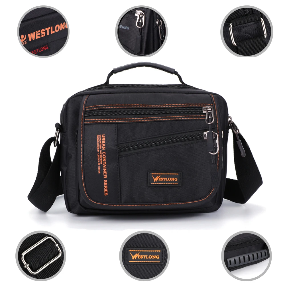 Männer Messenger Taschen Casual Multifunktions Kleine Reisetaschen Wasserdicht Stil Schulter Mode Militär Frauen Umhängetaschen – Detail 14
