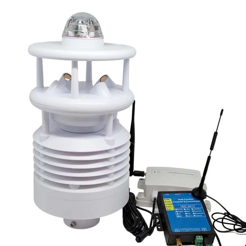 TWELVE PARAMETERS  ULTRASONIC COMPACT MICRO METEOROLOGICAL CITY COMPACT AIR QUALITY WEATHER STATION