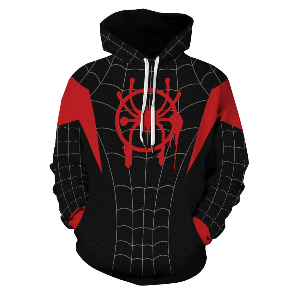 Superhero 3D digital printed hooded cardigan sports hoodie cosplay movie merchandise jacket and pants