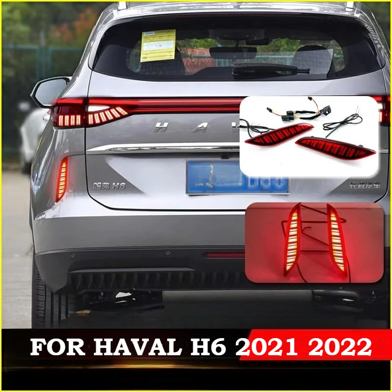 

FOR HAVAL H6 2021 2022 Specially modified LED brake lights and turn signals for rear bumper lights