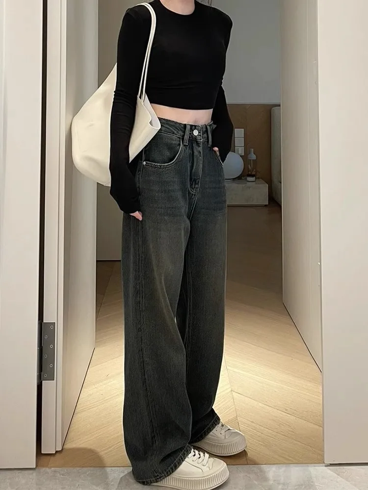 Wide Leg Pants Y2K Leather Womens Summer Flowy Spandex Cute Drawstrings Soft Quick-Drying Lightweight Kawaii Airy Adjustable Ins