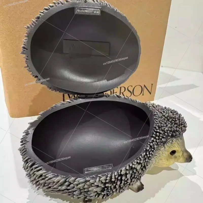

New cute hedgehog storage box desktop ornament item storage styling ornament