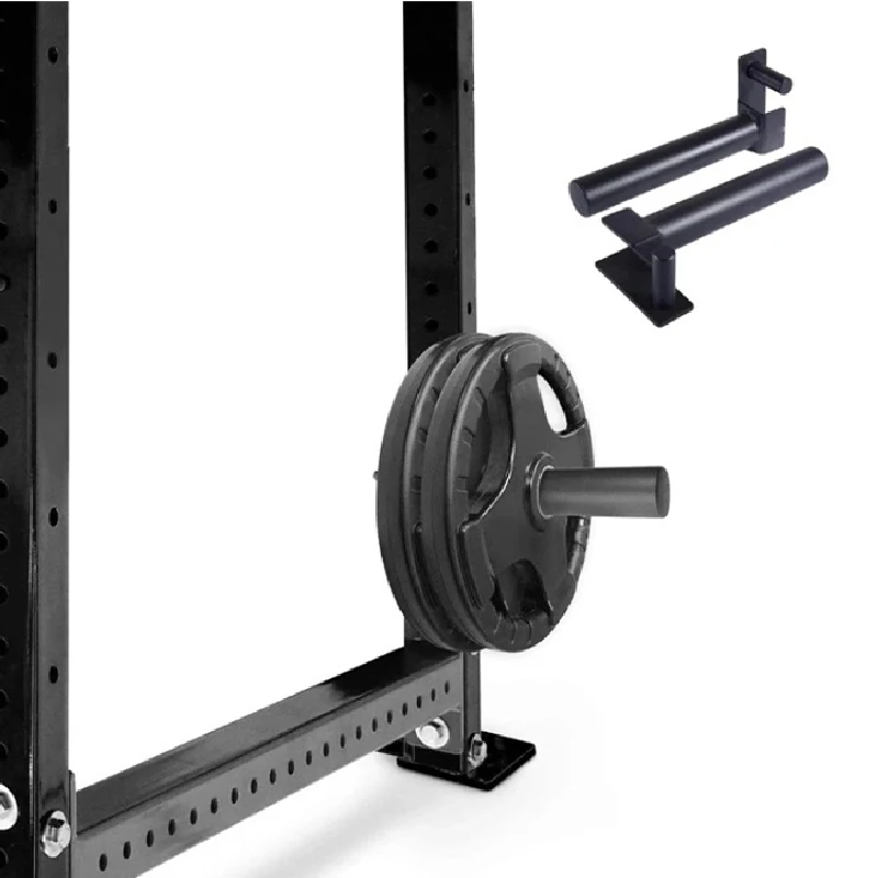 Quick Disassembly Style Squat Rack, Weight Plate Storage, Barbell Piece Storage Suitable for 3*3 Squat Rack Accessories