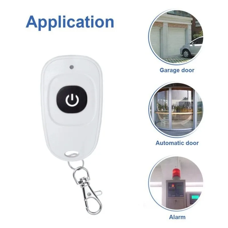 433MHz Learning Remote Control Learning Code EV1527 RF Remote Contro Smart Home Transmitter For Car Gate Garage Door Alarm Key