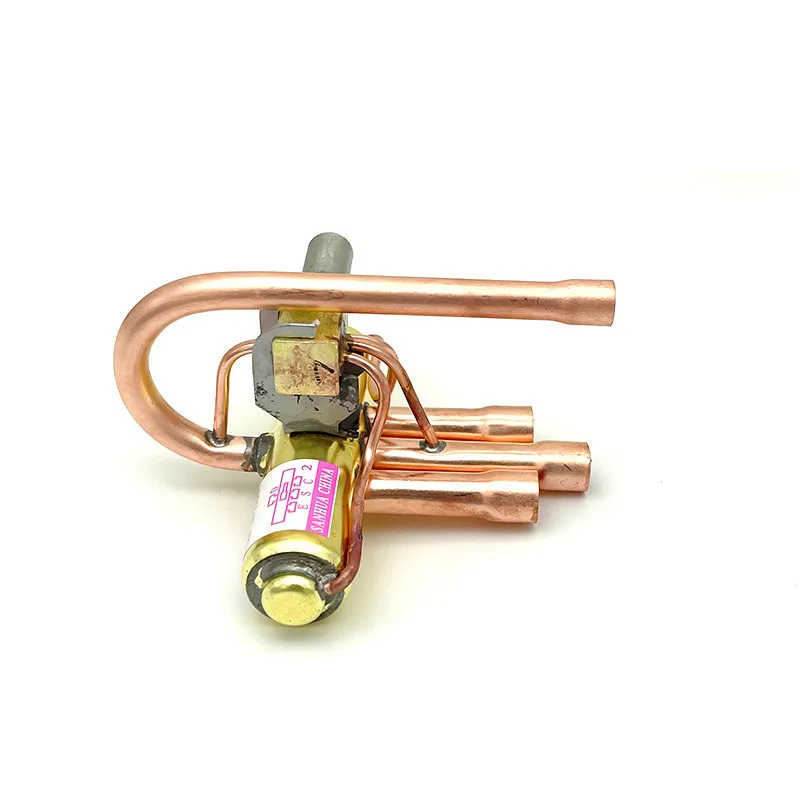 Sanhua genuine four-way reversing valve 1-12p air conditioner air energy four-way valve accessories, coil