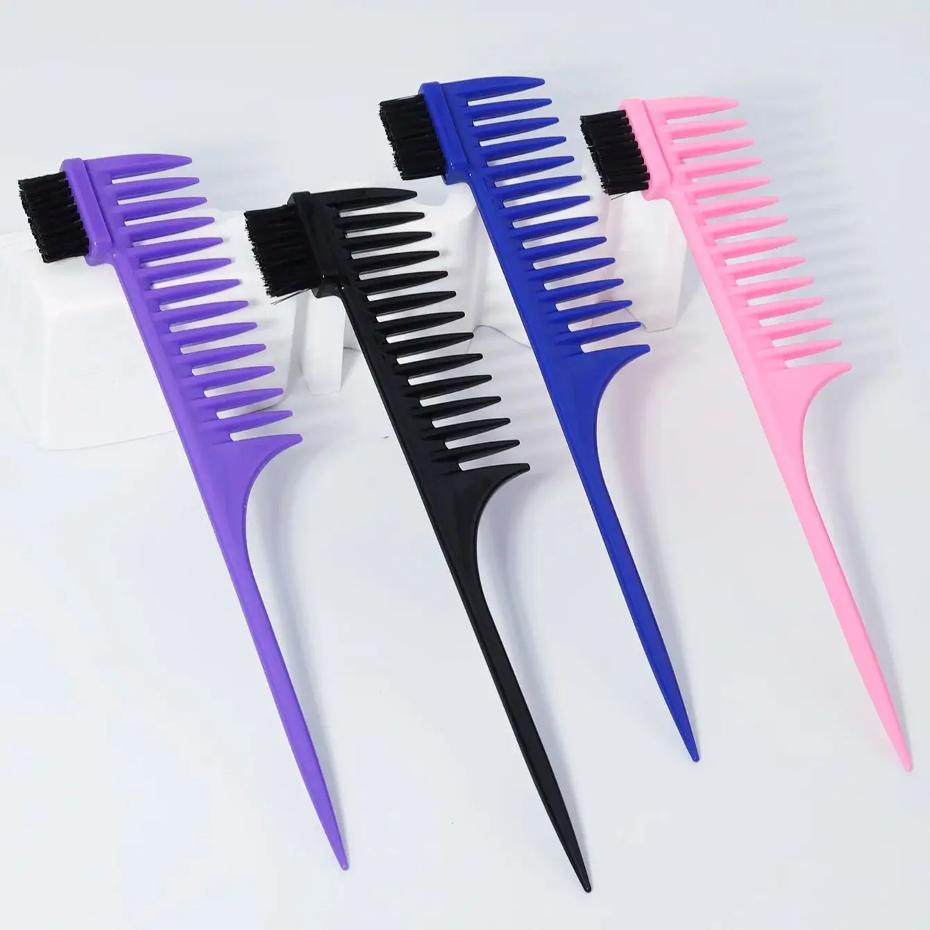 

Wide toothed hair removal comb, thick and long hair styling comb, anti-static and heat, Special for real hair wigs