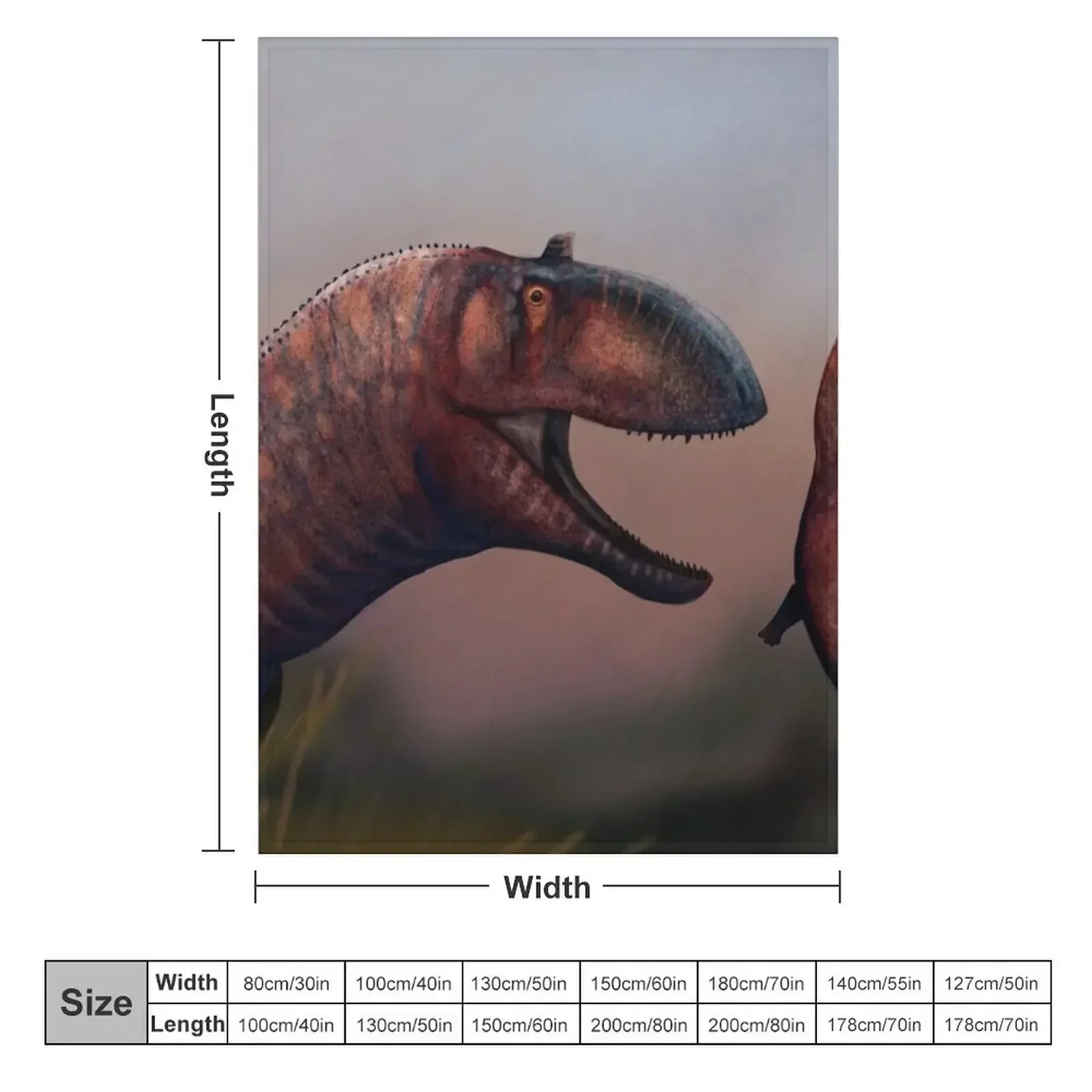 Rajasaurus pair scenery Throw Blanket Thin Comforter Quilt Vintage Beautifuls For Decorative Sofa Blankets