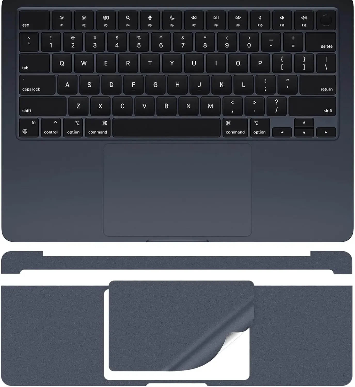 Full Body Keyboard Palm Rest Protector for MacBook Air 13.6 M2 M3 M4 M5 AIR 15