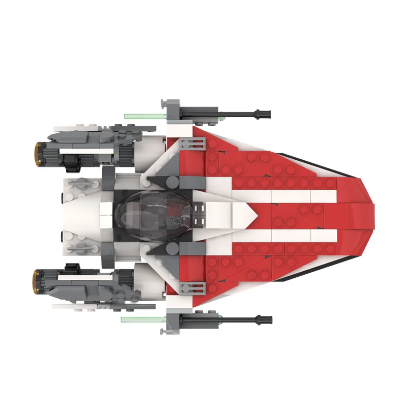 228 pièces Star Scuffle a-wing - 75388 alternative MOC personnaliser bloc de construction modulaire technologie Simple bricolage cadeaux de jouets de vacances