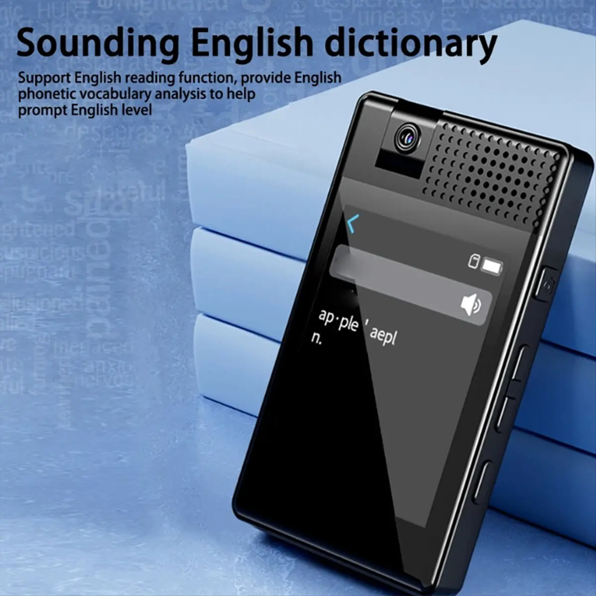 【BUY NOW】Bluetooth 5.3 MP3 Student Music Player Built-in Speaker Mp5 2.8-Inch Touch Screen HIFI Walkman with FM/E-Book/Pedometer - view 5
