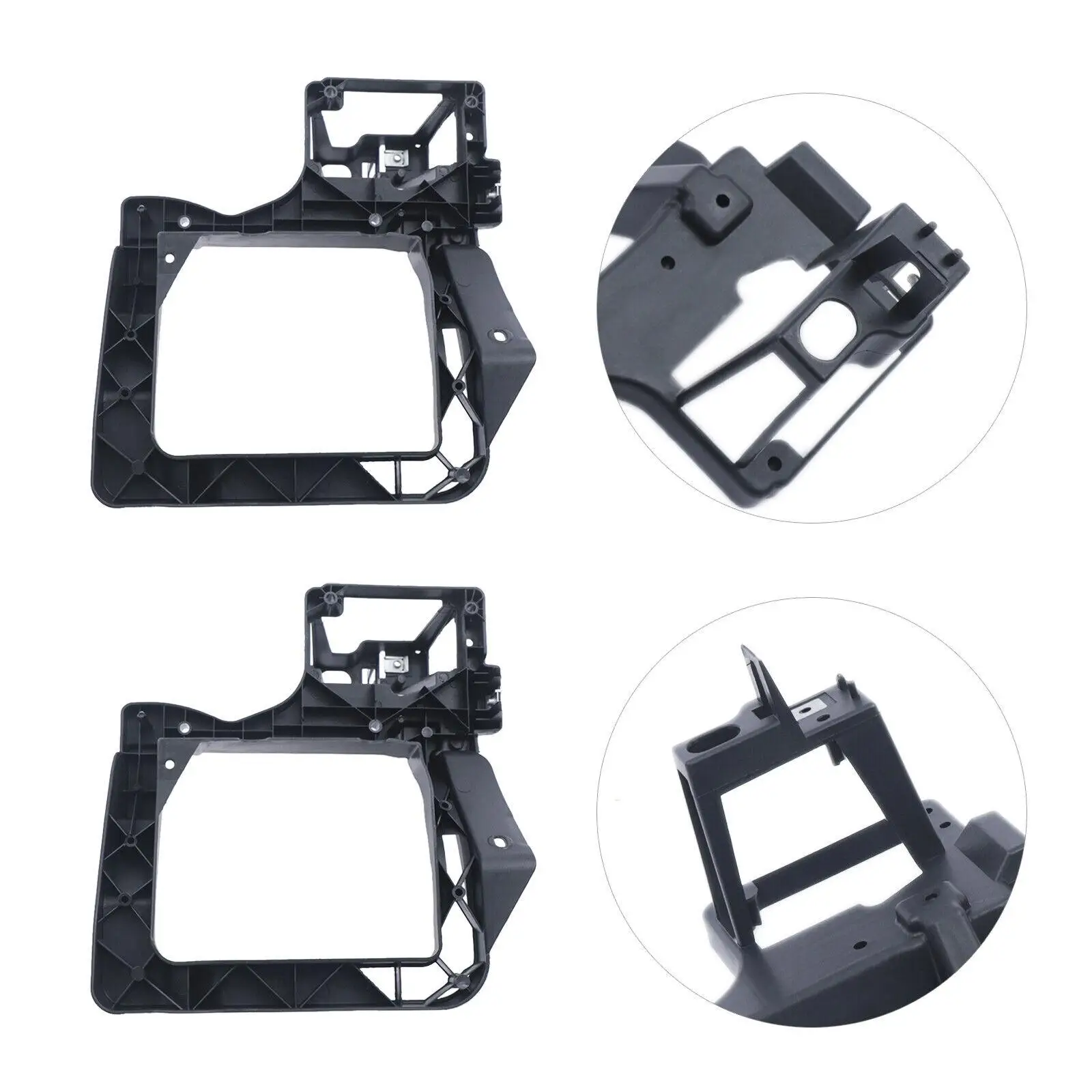 2PCS Headlight Bracket Set Fit For 2014 2015 2016 2017 2018 Jeep Cherokee Left+Right Side Kit 1 Pair