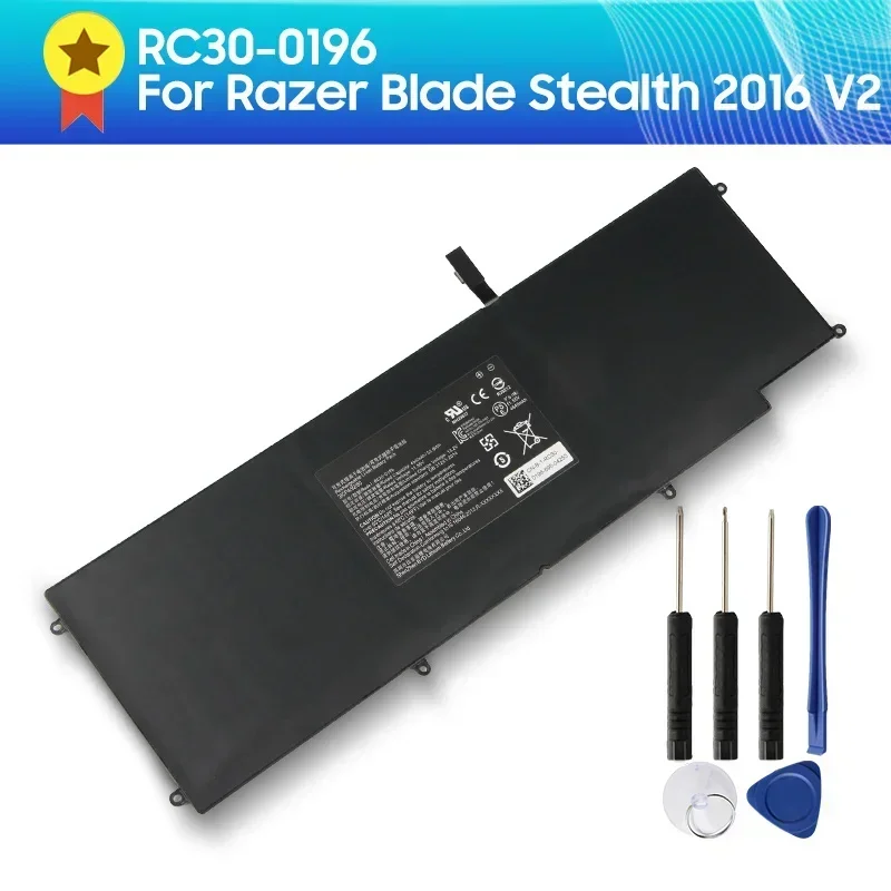 

For Razer RC30-0196 RZ09-0196/0168/0239 HAZEL Blade Stealth 2016 V2 I7-7500U 3ICP4/92/80 Replacement Battery