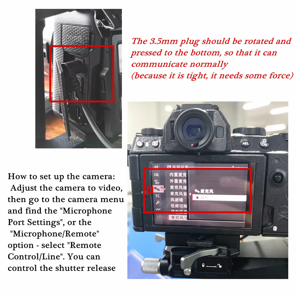 USB C(type-c)-3.5mm for Feiyu Stabilizer Control Cable for Fujifilm Cameras - Enhanced Photos & Focus Metering Accessory