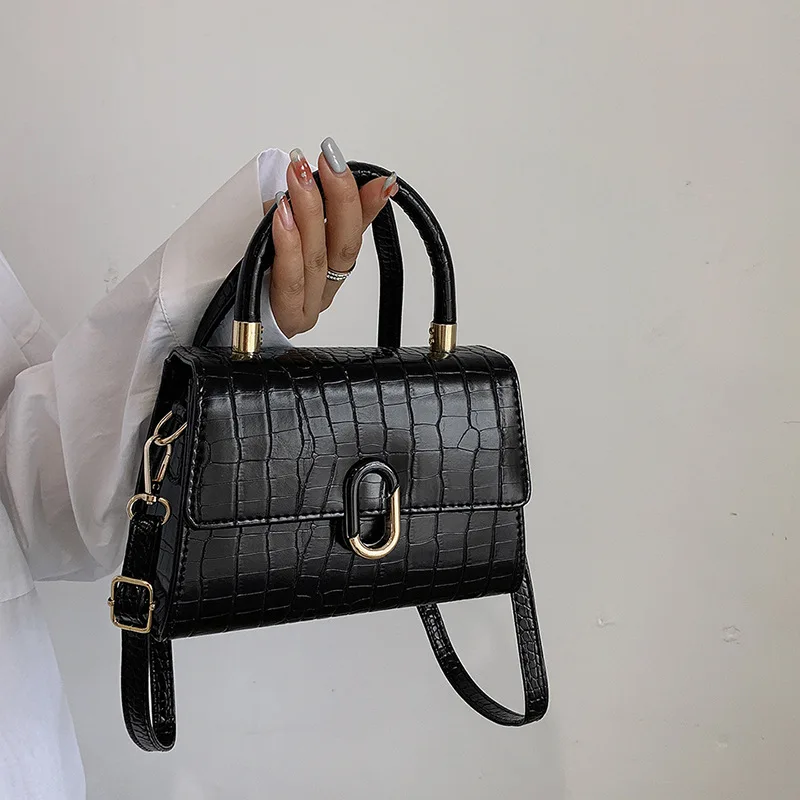 

Bags for Women Trend 2026 Faux Leather Handbags for Women Beige Purple Black Fashion Small Hand Bag Shoulder Bags Sac Plaid Red