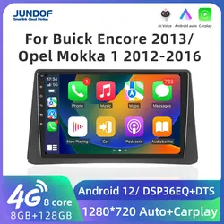 Jundof Car Android Carplay Radio Multimedia Player For Buick ENCORE 2013/Opel Mokka 1 2012-2016 2 Din Autoradio Video GPS Navi