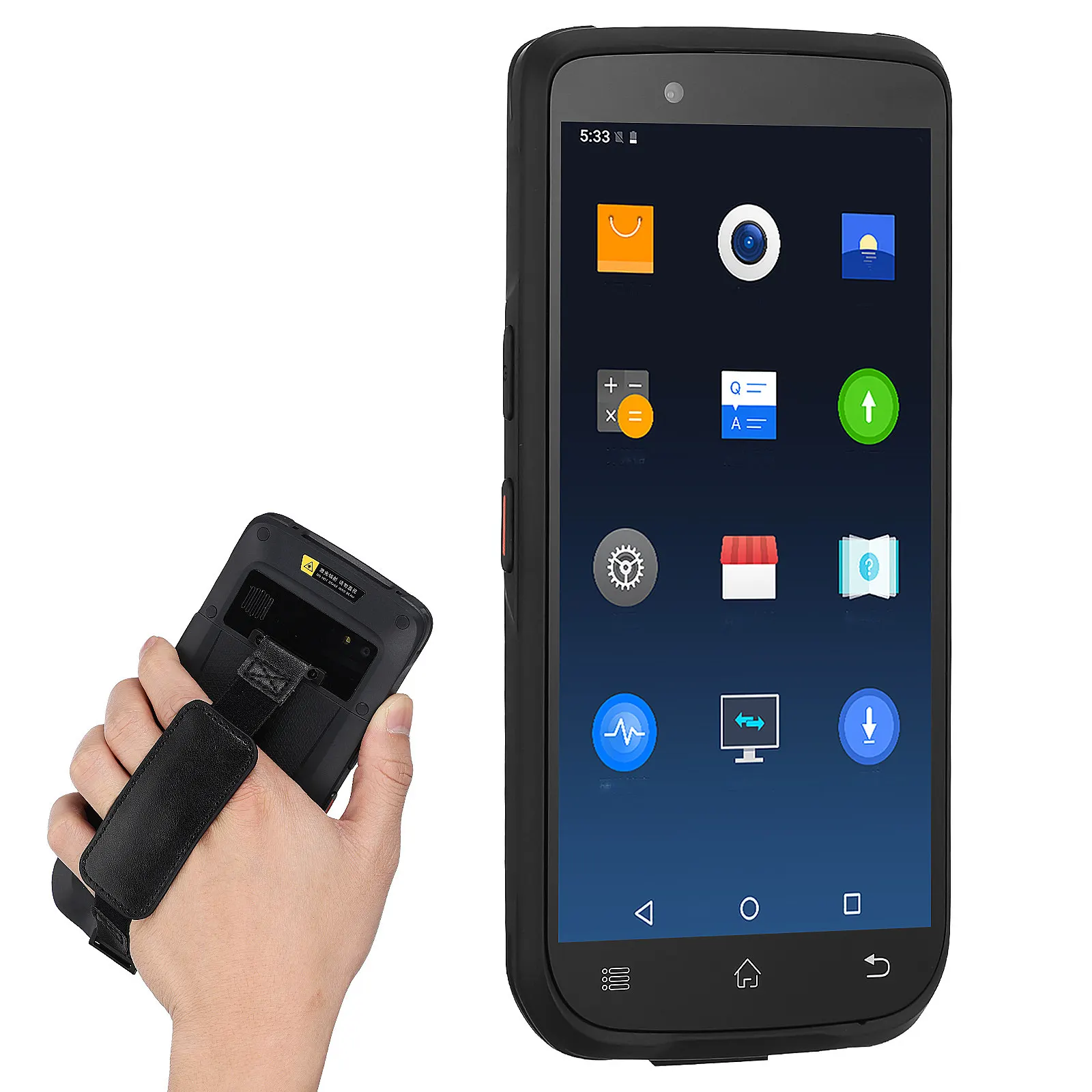 

6 Inch Handheld Barcode Scanner 4+64Gb High-Resolution Display For Warehouse Inventory Management Portable Scanning Tool Rugged