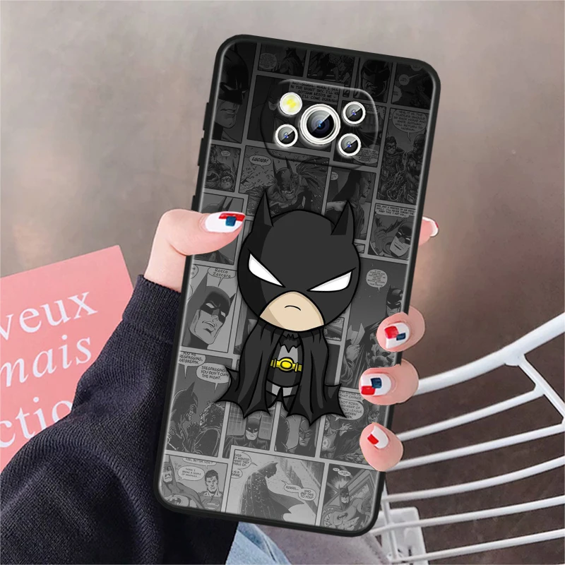 Batman Superman For Honor V20 10i 10X 9S 9X 9C 9A 8X 8C 8A 7S Magic 5 Lite Pro MAX Black Soft Phone Case