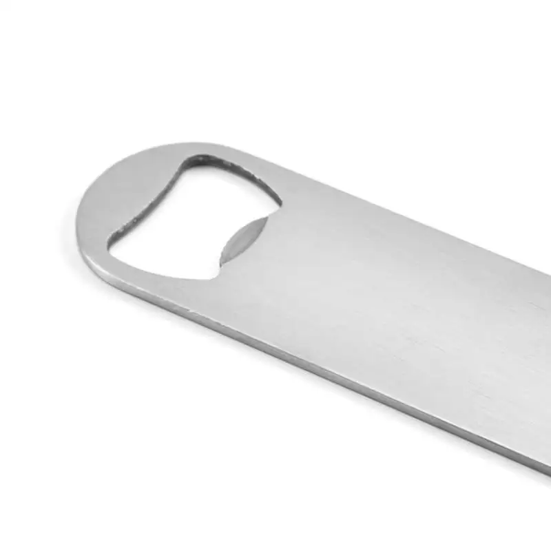 Mini Stainless Steel Beer Bottle Opener Flat Speed Cap Opener Durable Portable Bar Tool