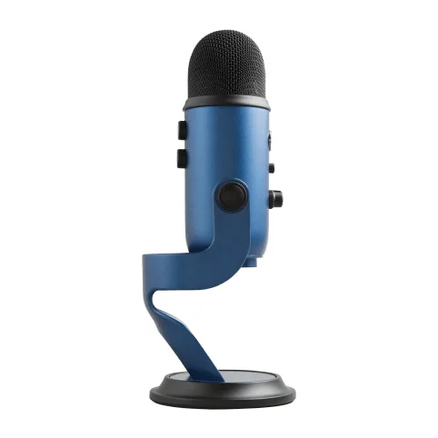 

Blue Yeti original Professional Multi-Mode USB Microphone Recording and Streaming Blue Silver Black Optional Wired Micr