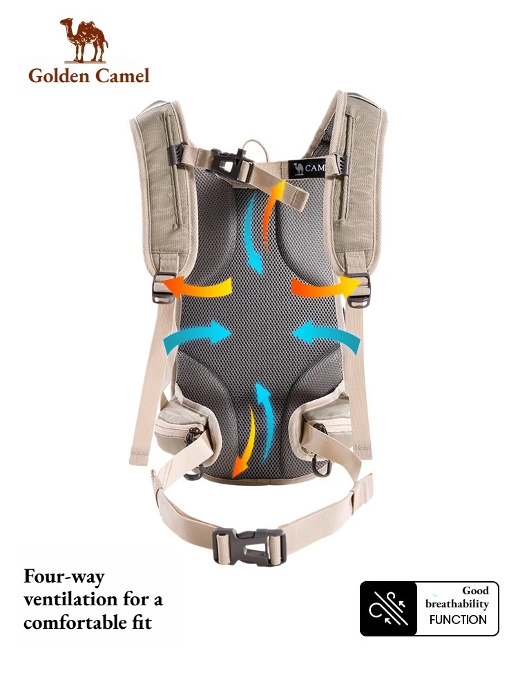 Golden Camel Ultra-lightweight Outdoor Sports Bags Hiking Camping Backpack Portable Foldable Backpack Folding Mountaineering Bag view 6