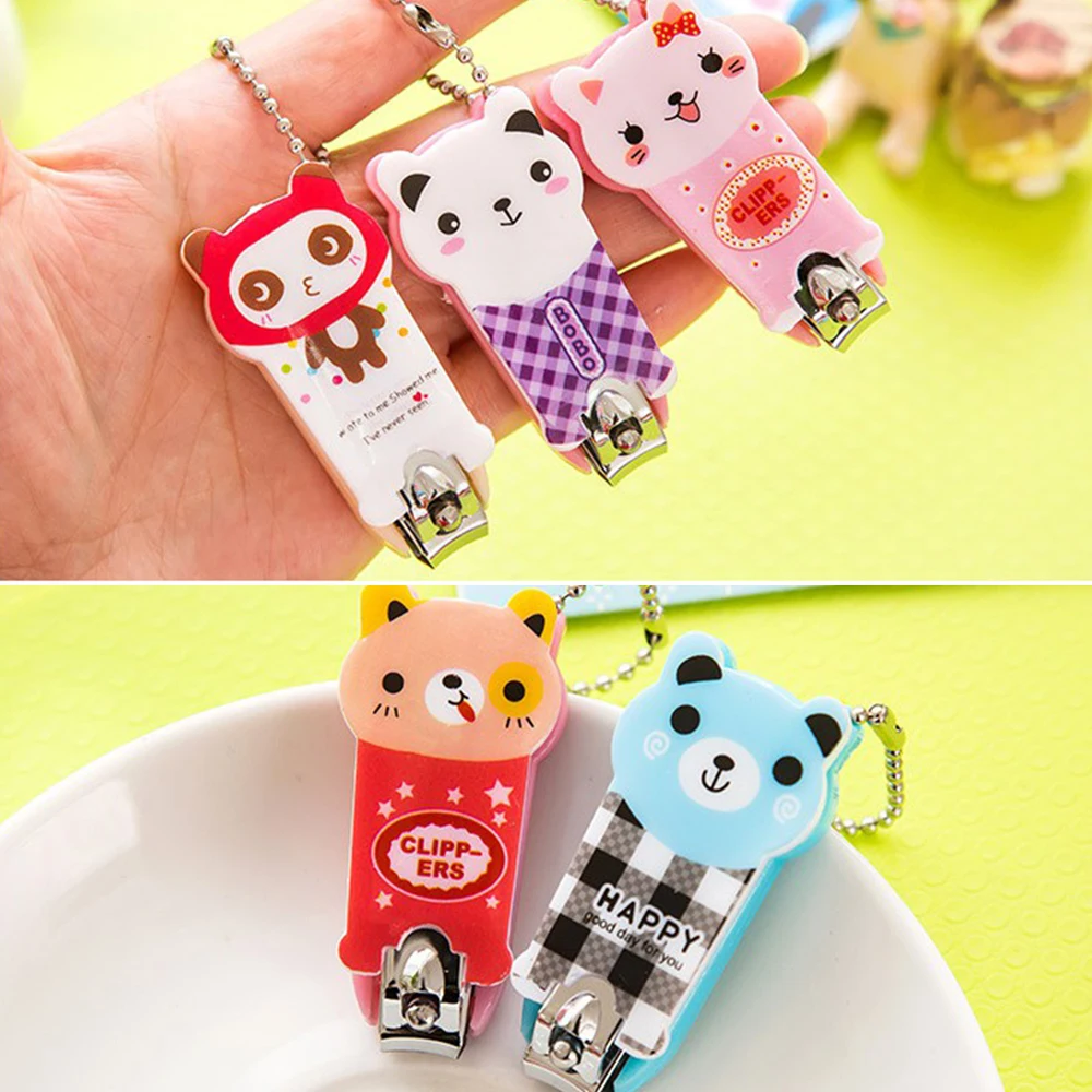 Cartoon Animal Cute Nail Clippers Solid And Durable Nail Scissors Tools Special Gifts Professional Nail Clipper Random Styles