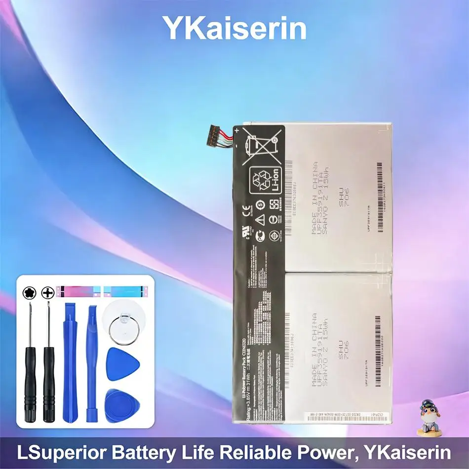 

High Compatibility Tablet Battery For Asus Transformer Book T100T T100TAF T100TA High Capacity C12N1320 7900mAh
