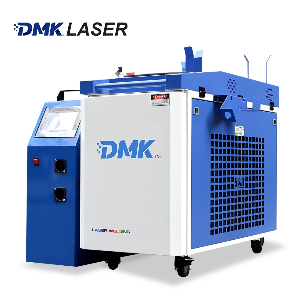 Hot Selling DMK Mini 1500W Portable Handheld Fiber Laser Welding Machine Welding Cleaning Cutting Three in One