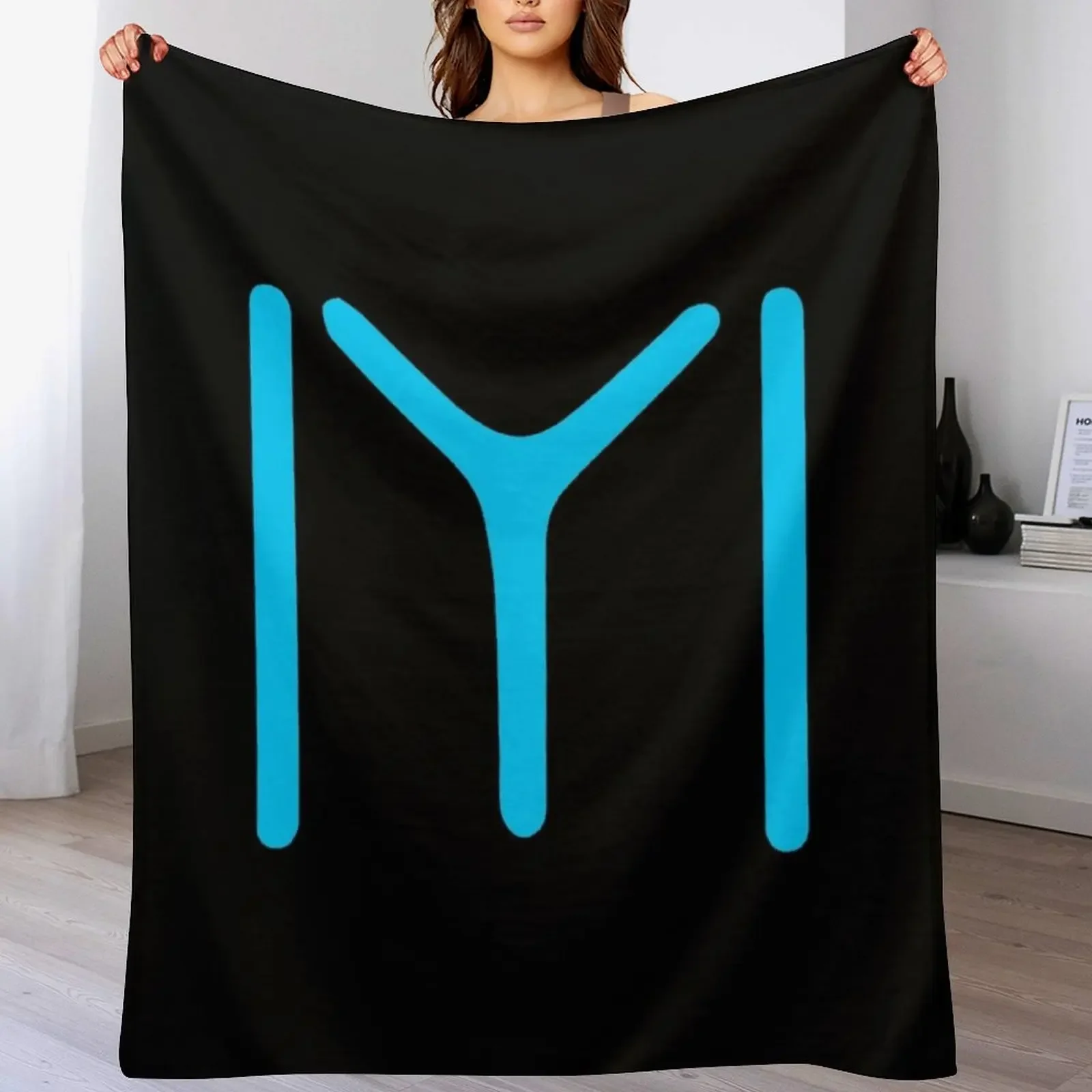 Ertugrul-Kayi-Tribe-Bey-Turkish-Cool Throw Blanket Portable Lightweight Blanket for Travel Camping