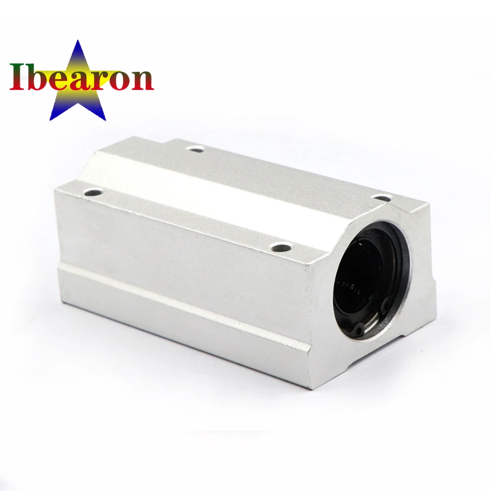 1PCS SCS50LUU Lengthen Aluminum Alloy Linear Motion Ball Bearing Units Linear Slide Block For CNC Router XYZ Table 3D Printer