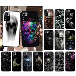 Skull Art Phone Case For Xiaomi Redmi note 13 12 Pro 11S 11 10 Pro 12S Redmi 13C 10 A1 A2 A3