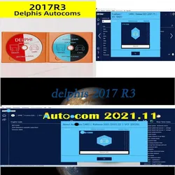 Newest Delphi 2017 r3 Car Diagnostics Software Codings OBD2 Del-phis 2021.10b with keygen Software DS 150e Compatible Bluetooth