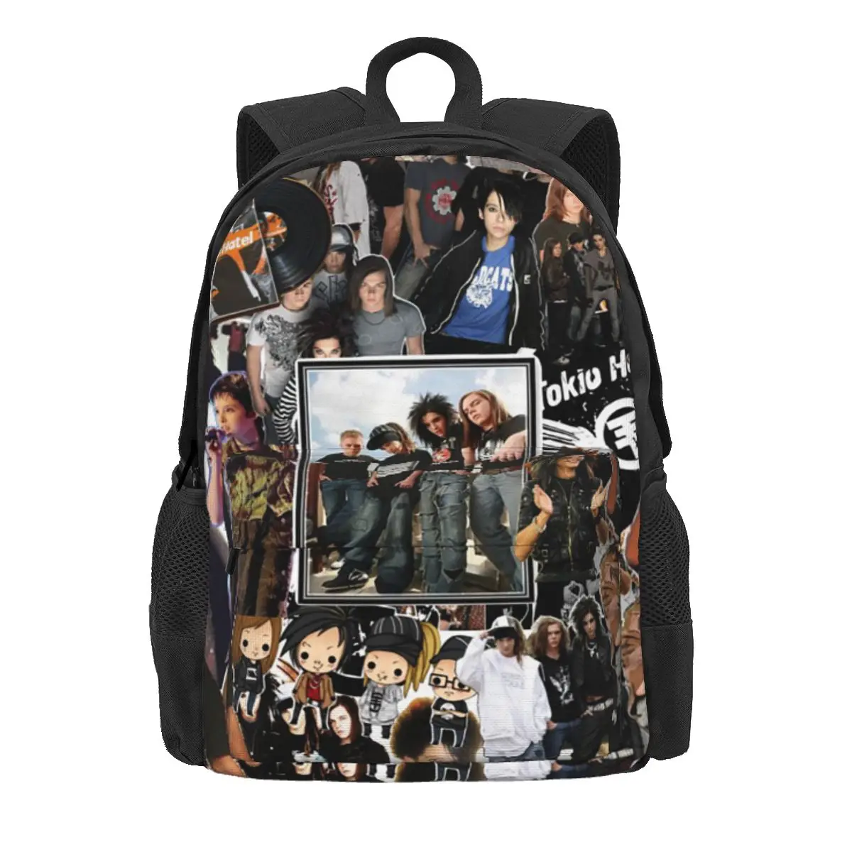 

Tokio Hotel Emblem Backpack Daypack Large Capacity Kids BookBag School Bag Shoulder Bags for Men Women
