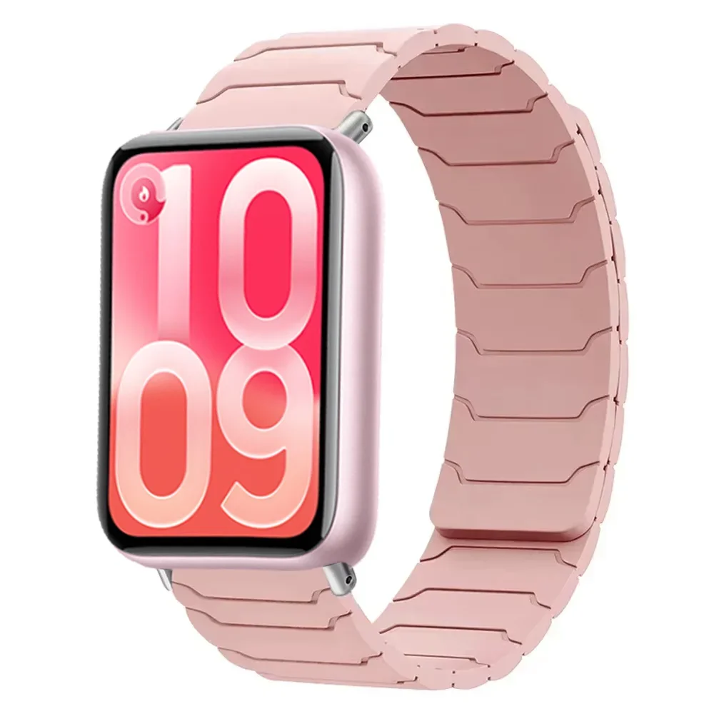Magnetisches Silikonarmband für Xiaomi Mi Band 10 Pro/9 Pro/8 Pro, austauschbares Armband für Redmi Watch 6/5/4 Smartwatch. – Detail 11